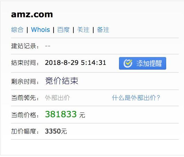 amz.com以38万价格成交，精品杂米33yh.com以1.9万价格结拍！