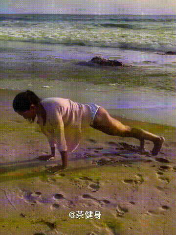4個海灘徒手高強度全身訓練動作，暴汗燃脂瘦身，度假也能瘦5斤