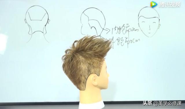 剪發必修課：時尚炫酷帥哥發型“飛機頭”；詳細修剪教學吹風造型